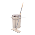 Magic Self-Wash And Squeeze Flat Mop With Bucket